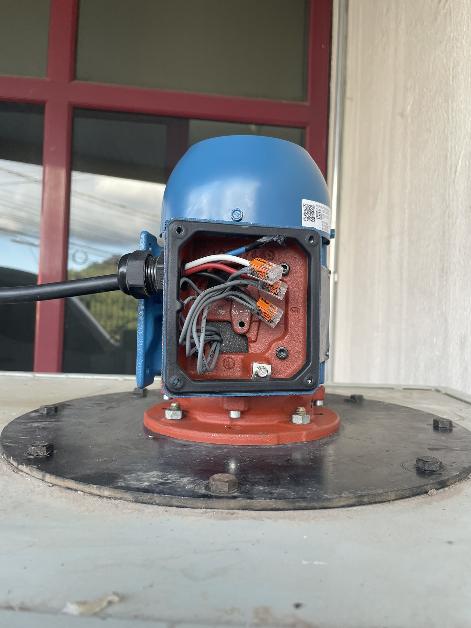 Manutenção de motor elétrico